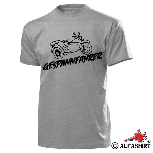 Gespannfahrer Seitengespann Beiwagen KS750 R75 Bike Motorrad T Shirt #17066