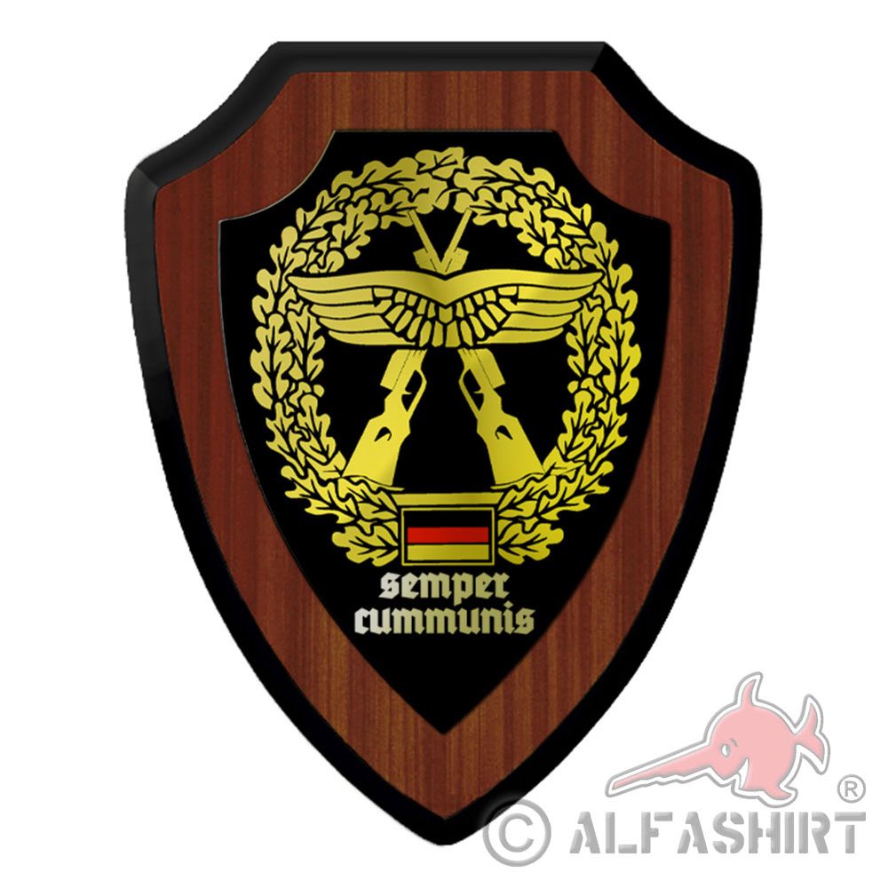 Wappenschild Objektschutz semper cummunis Bewachung Staffel #41325