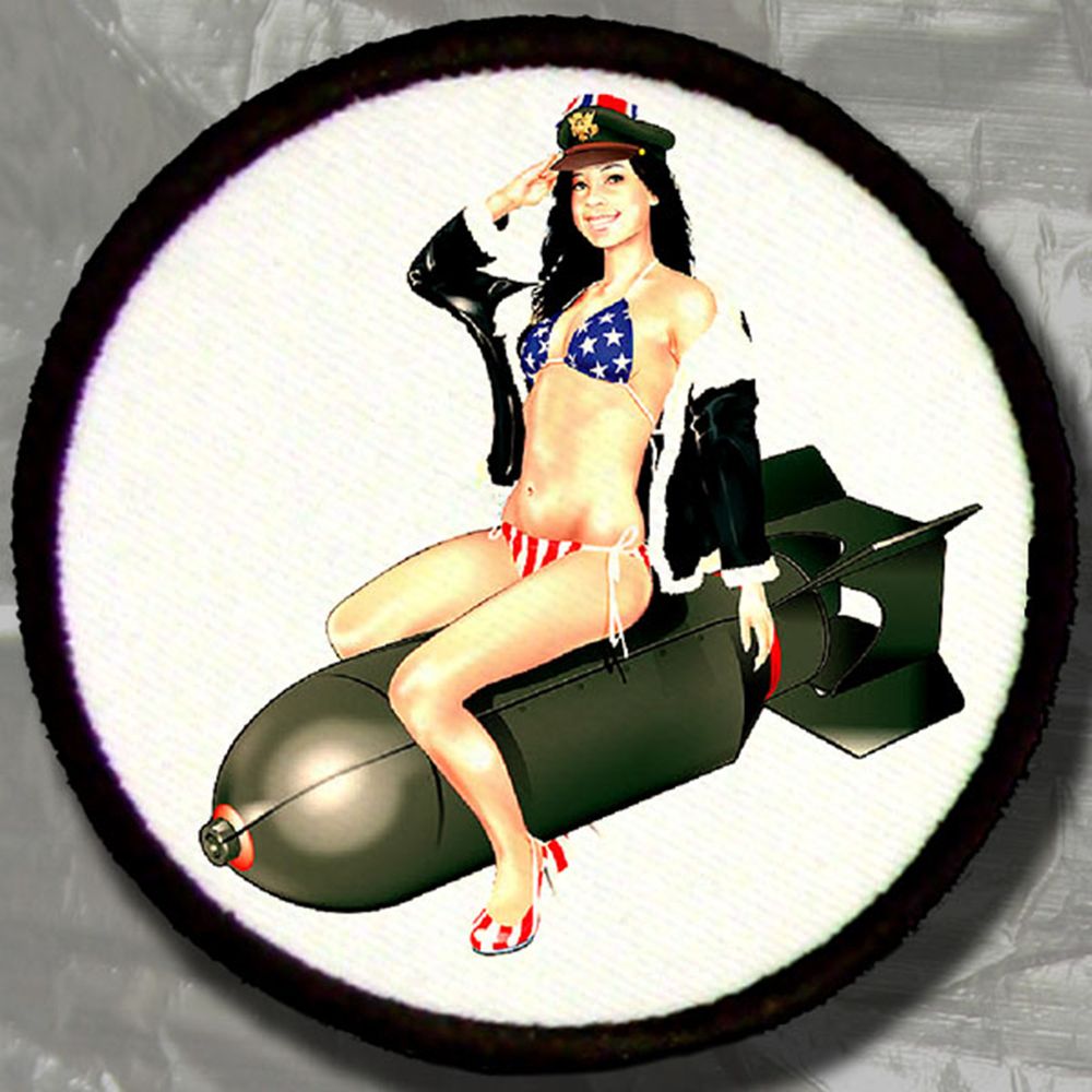 Patch Little Boy Riding Girl Reitendes Mädchen Atom #10448