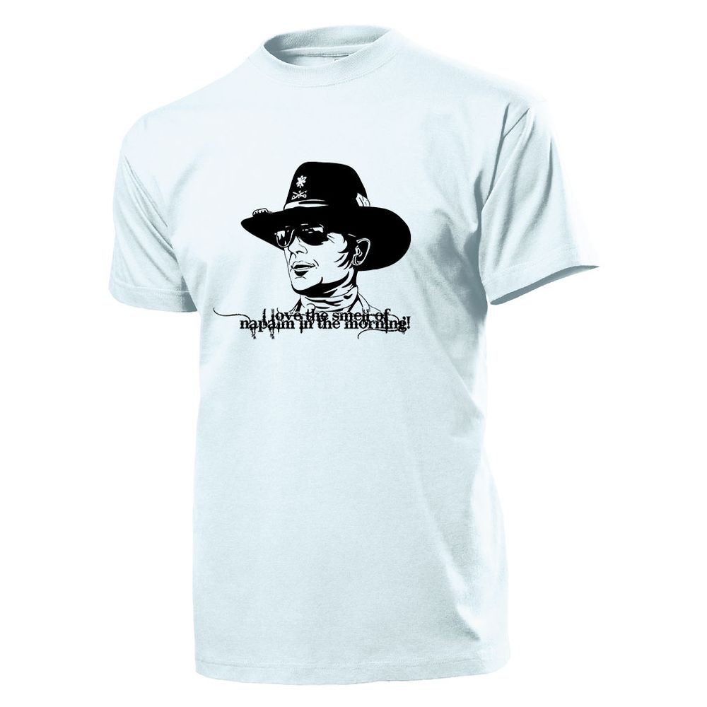 I Love The Smell Of Napalm In The Morning Gasoline Lieutenant - T Shirt # 11540