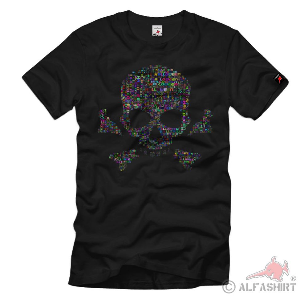 Halloween Schädel Kelten Fest des Grauens Irland Samhain Ernte T-Shirt #40678