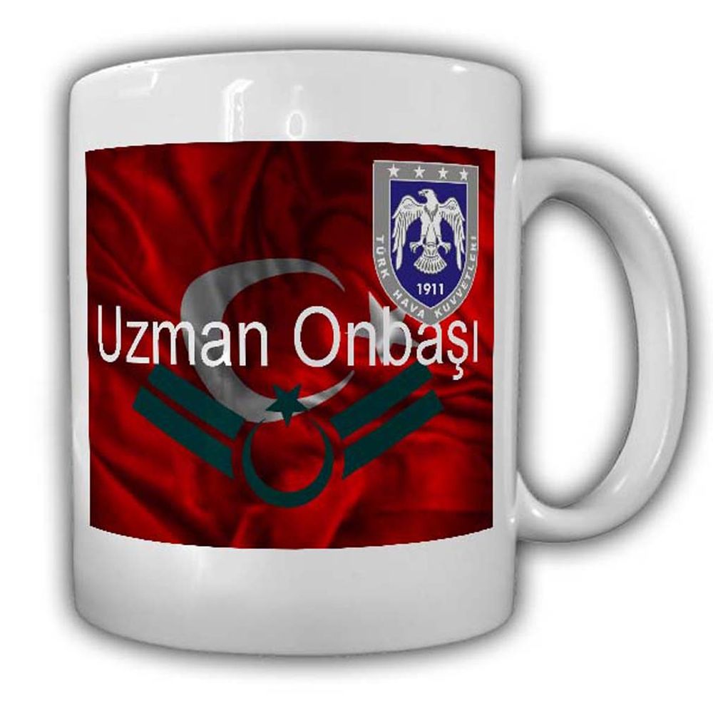 Türk Hava Kuvvetleri Uzman Onbasi 2 Tasse Militär Türkei Dienstgrade #22681