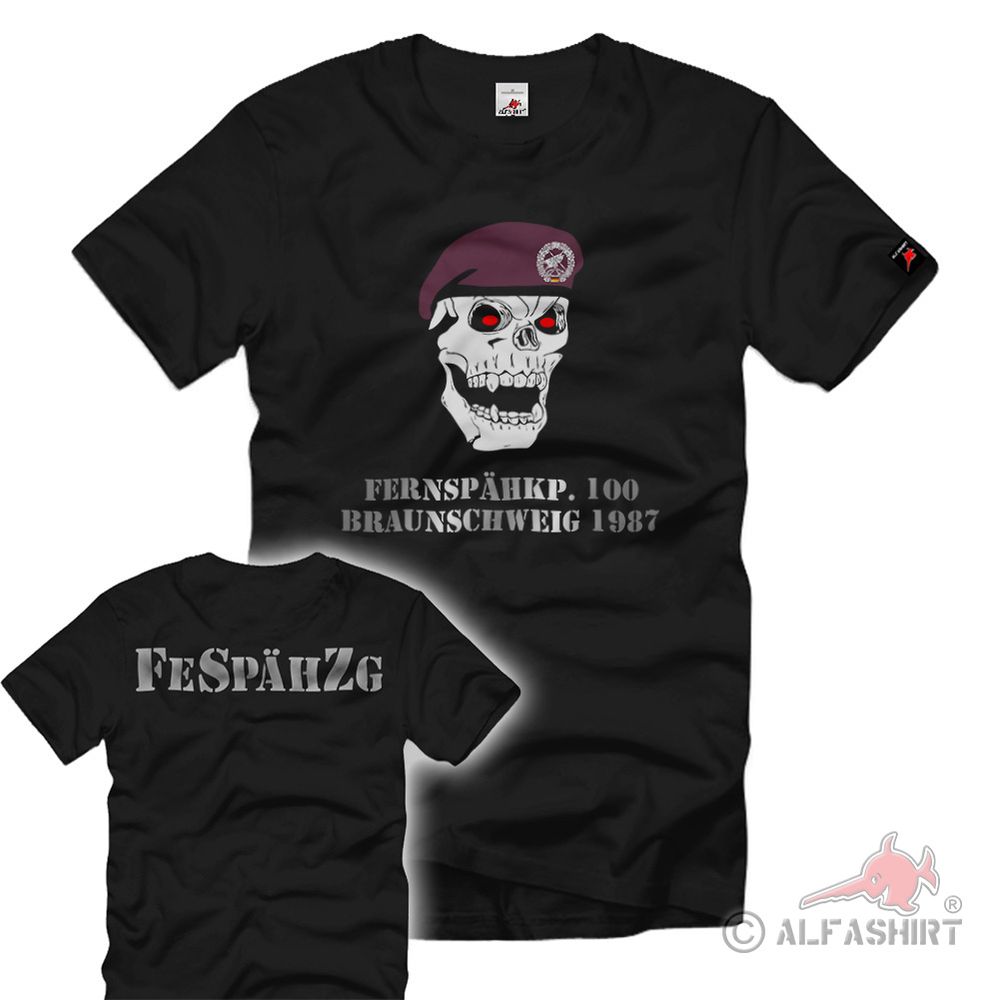 Deutscher Fernspäher Braunschweig 1987 Fernspäh Kompanie T-Shirt #39295