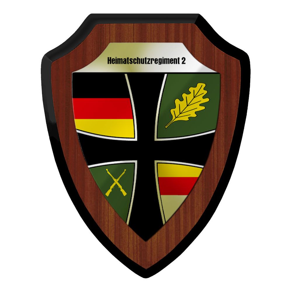 Wappenschild Heimatschutzregiment HschRgt 2 NRW Bundeswehr Heimatschutz #47177