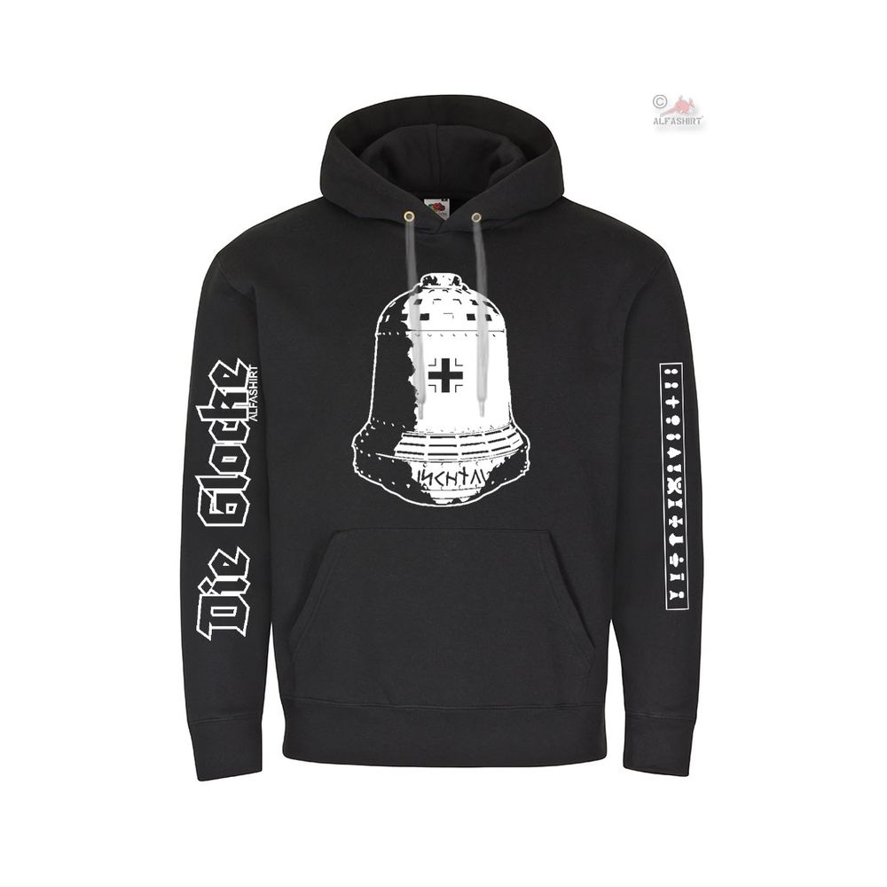 Hoodie UFO German Bell The bell Kecksburg flying disc Haunebu pullover # 32320