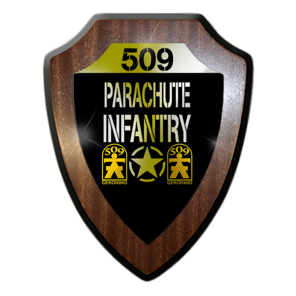Coat of Arms - 509th Parachute Infantry Regiment Infantry Paratrooper #19523
