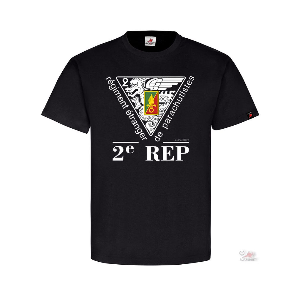 2e REP régiment étranger de parachutistes französische Legion T-Shirt #31571
