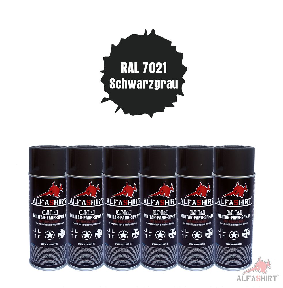 Wh Panzer Gray Black Ral 7021 Set Color Spray Wh Gray Military Color # 25397