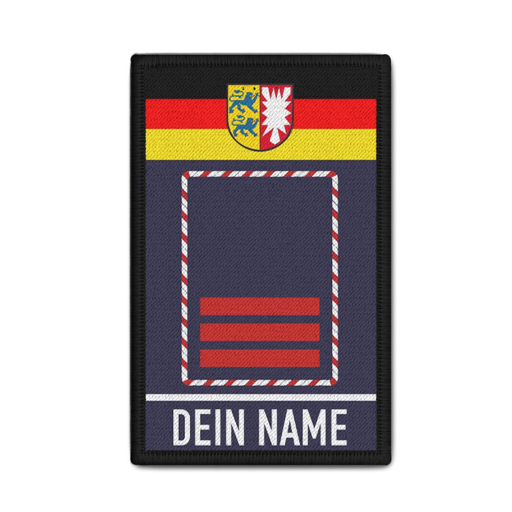 Rank Patch Schleswig-Holstein Bundeswehr Feuerwehr Oberbrandmeister OBM#46788