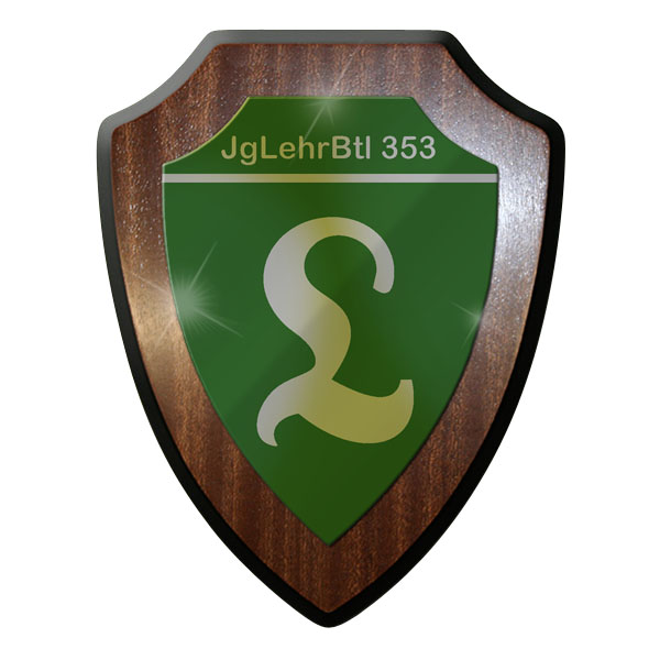 Wappenschild - Jäger Lehr Bataillon JgLehrBtl 353 Bundeswehr BW #8989