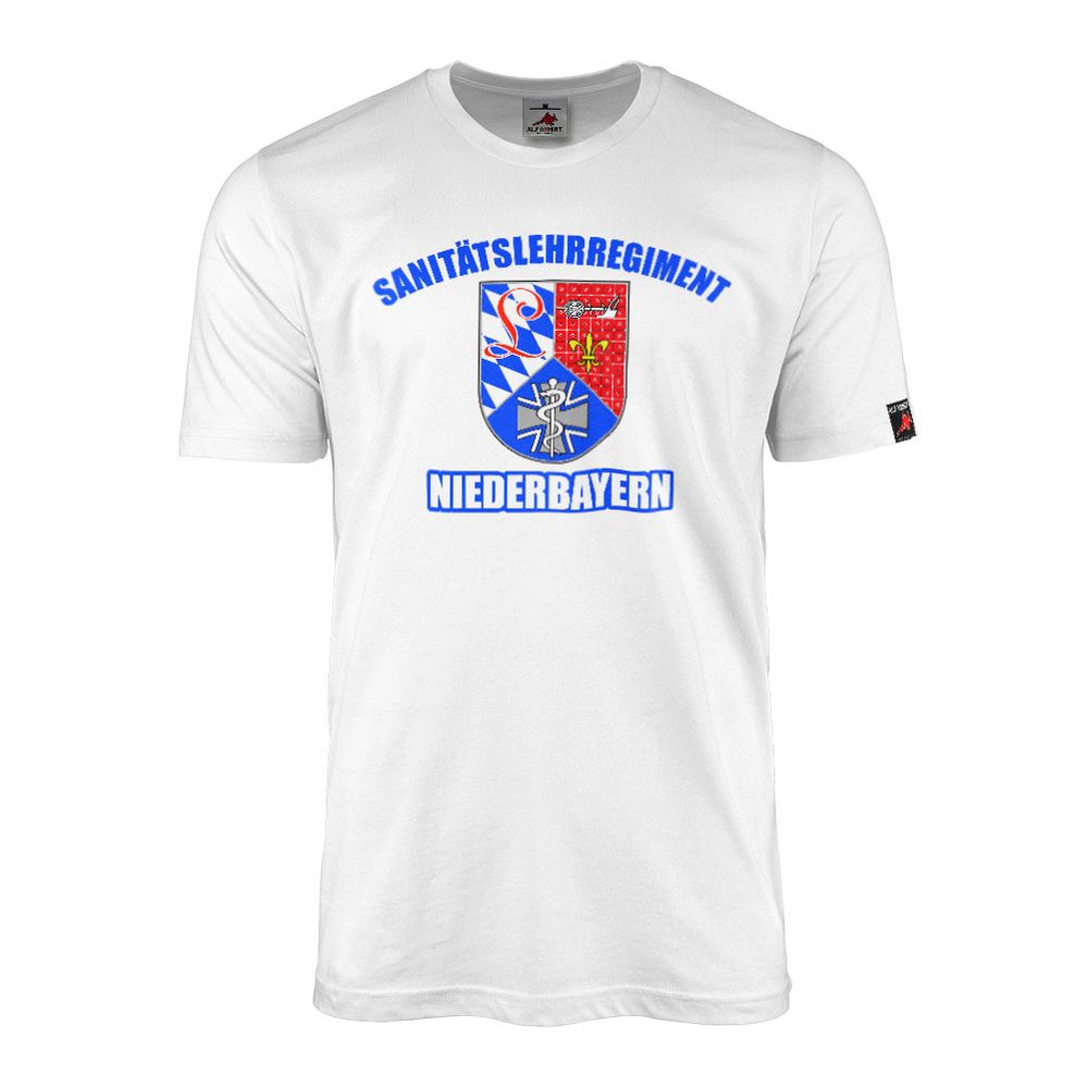 SanLehrReg Niederbayern Sanitätslehrregiment Bundeswehr Wappen T Shirt #39286