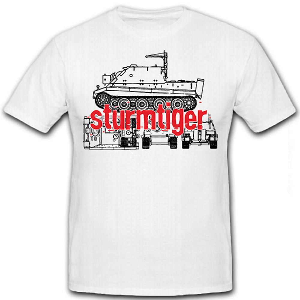 Sturmtiger Sturmpanzer VI Panzer WK 2 Sturmmörser Tiger - T Shirt #8433