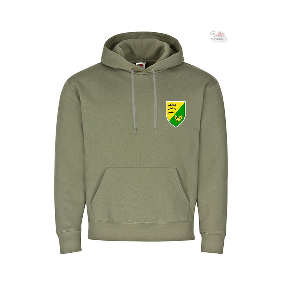Hoodie JgBtl 292 Jägerbataillon Abzeichen Bundeswehr Aufnäher Kompanie #38835