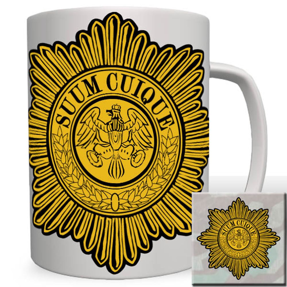 Suum Cuique Gardekorps Preußischer Stern Des Schwarzen Adler Tasse #16519