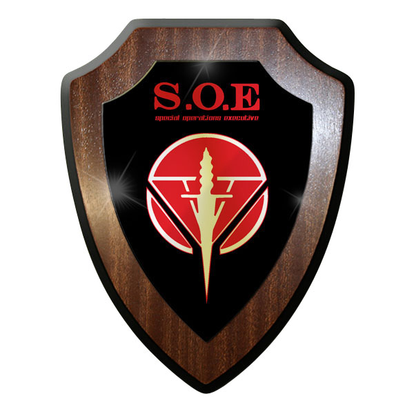 Coat of Arms - S.O.E Special Operations Executive SOE Special Forces #11737