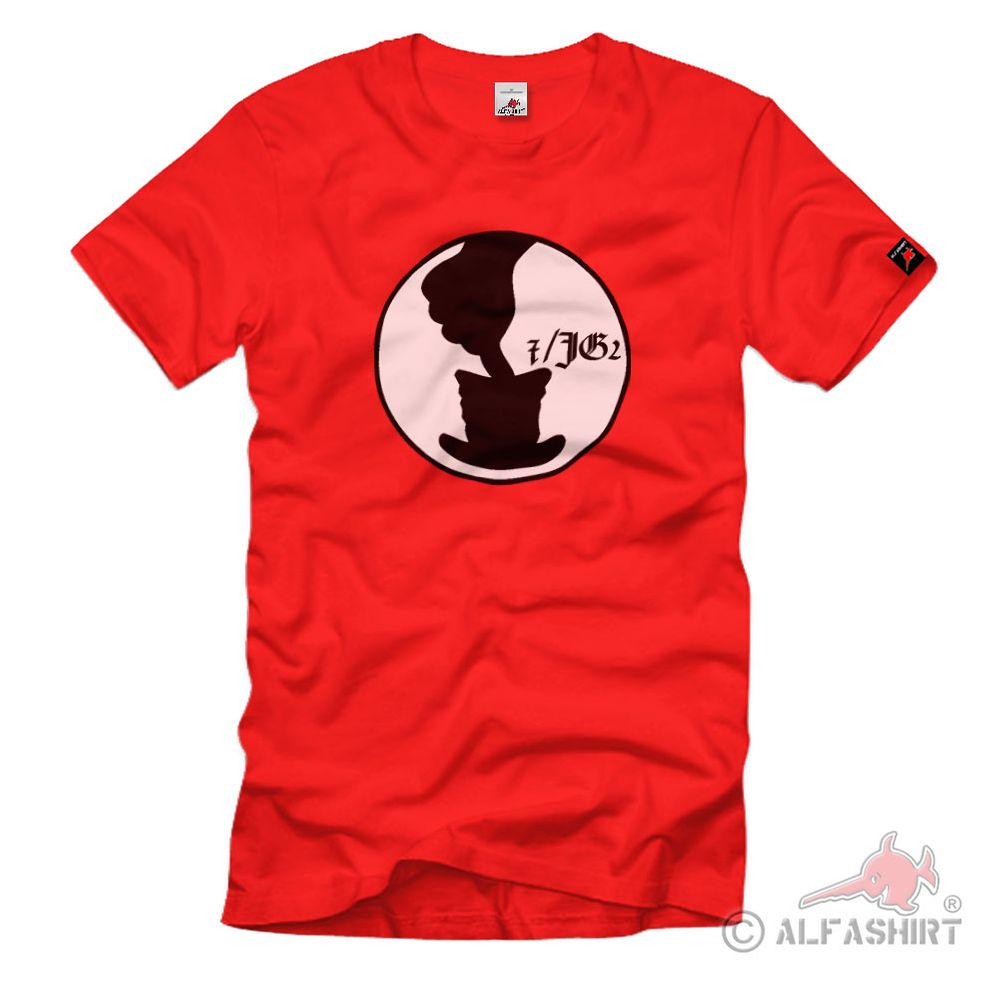 7 Jg2 Jagdgeschwader Luftwaffe Cylinder Germany Coat of Arms T Shirt #2500