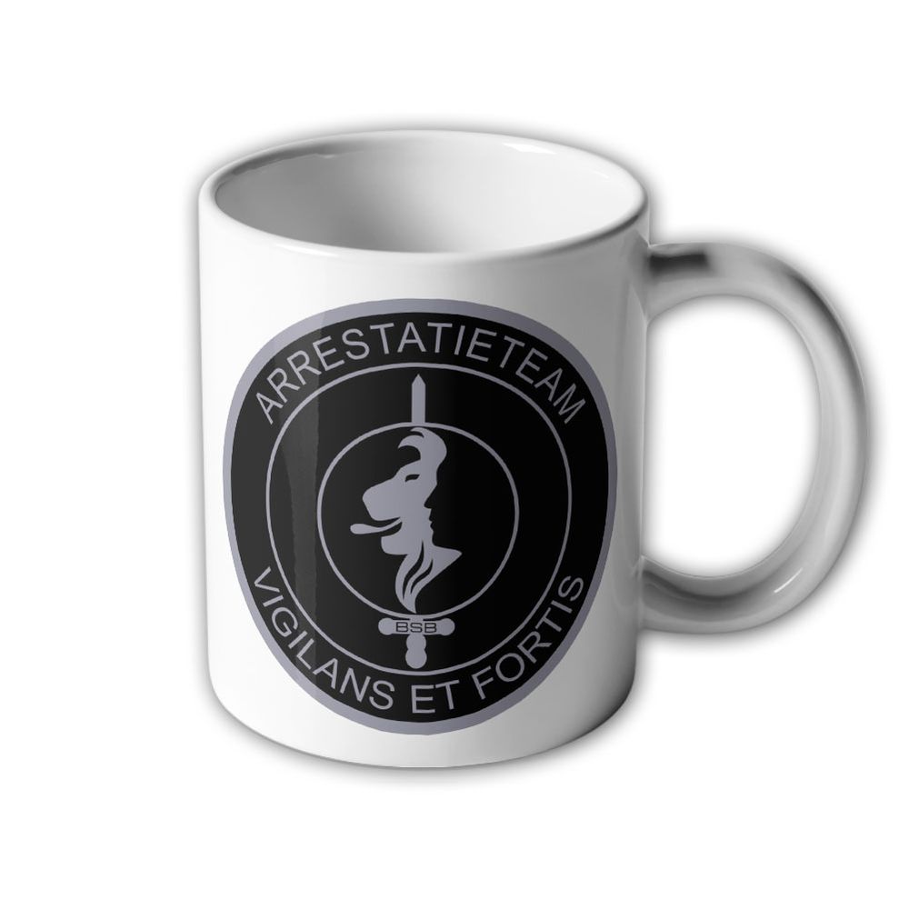 Tasse Arrestatieteam van de BSB Holland Niederlande Brigade Speciale #33004