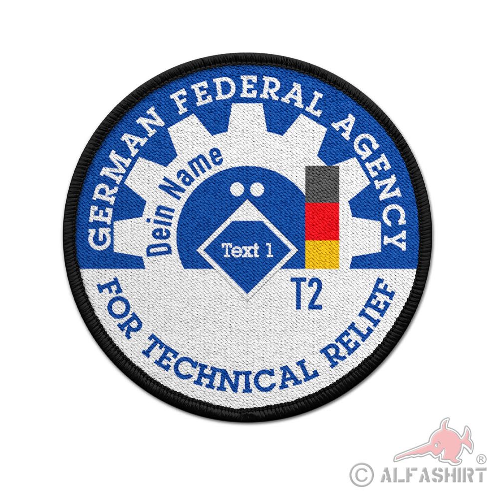 Patch Hilfswerk Federal Agency Technical Relief GER DE GrFü#44657