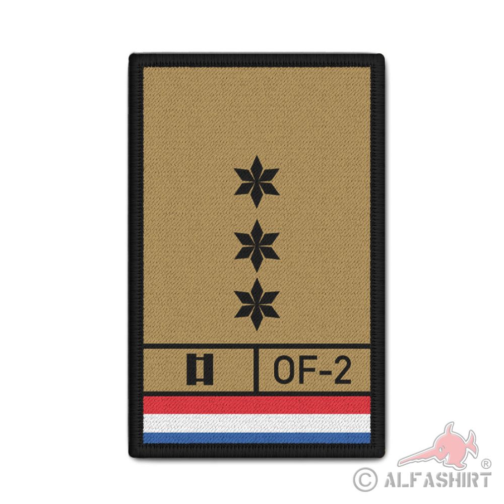 Rank Patch Netherlands Captain Royal Netherlands Army Captain Armed Forces #43457