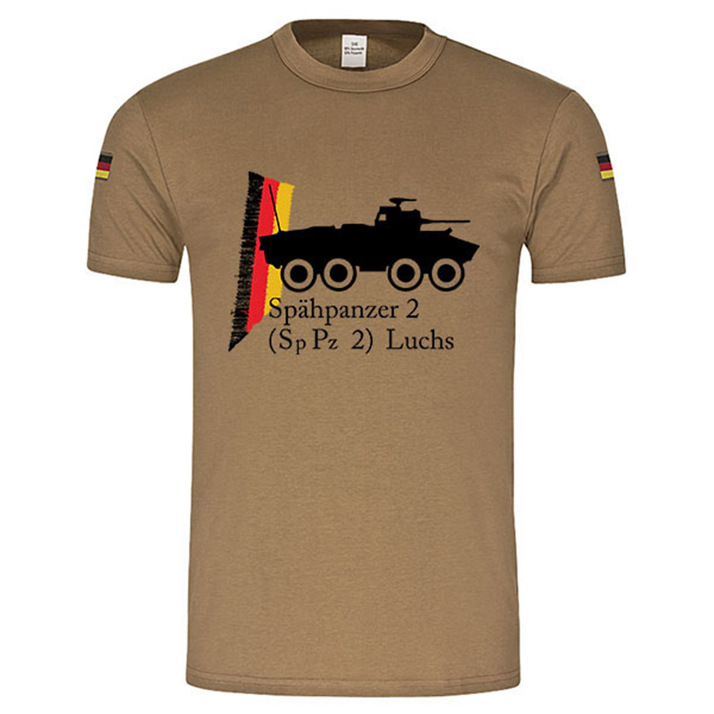 Spähpanzer 2 Luchs Panzer Tank original Tropenshirt nach TL Tropenhemd #14855