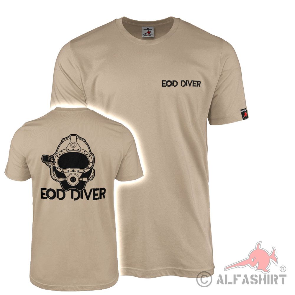 T-Shirt sand EOD Explosive Ordnance Disposal Diving defusing #43351