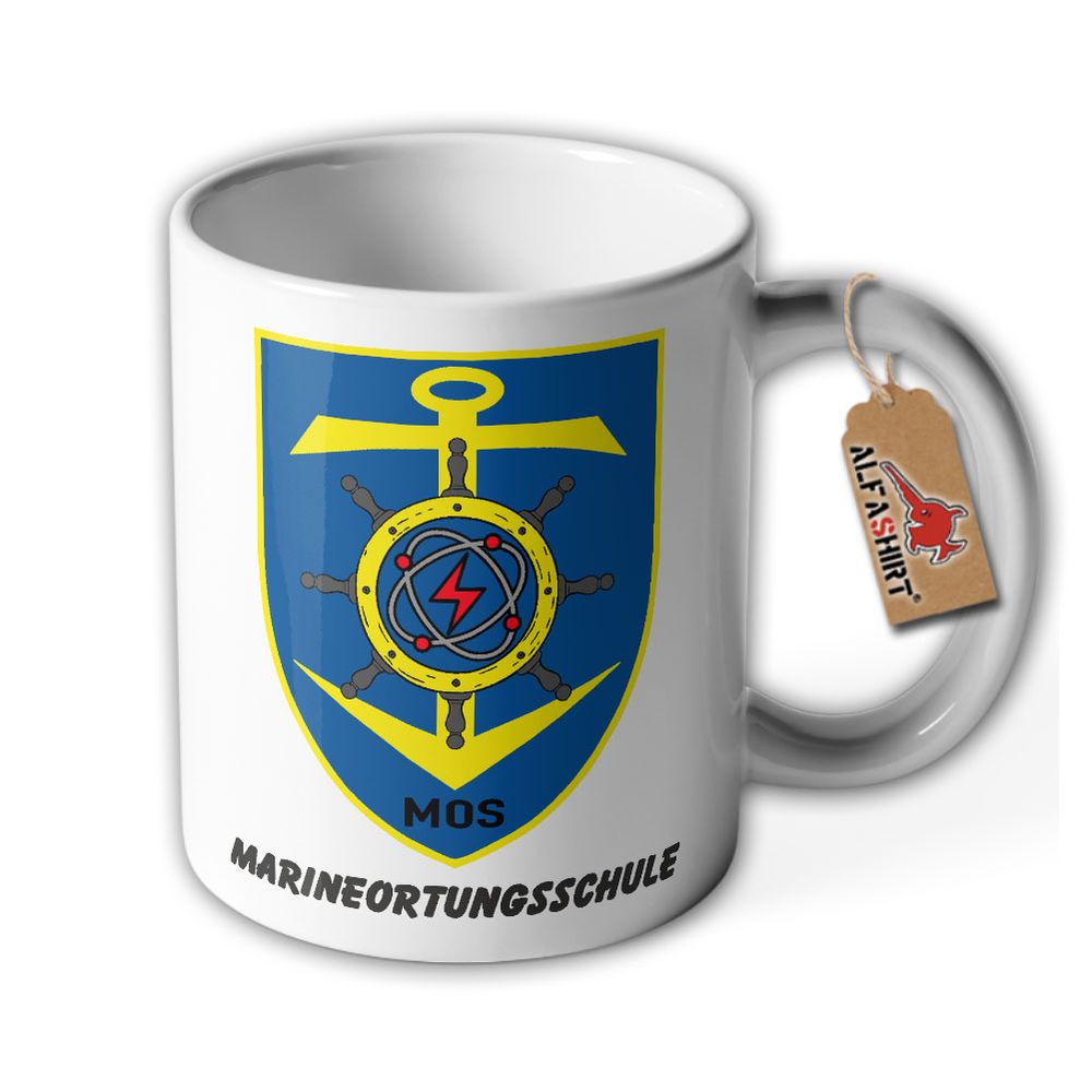Tasse Marineortungsschule Bremerhaven MOS Marine Wappen #36073