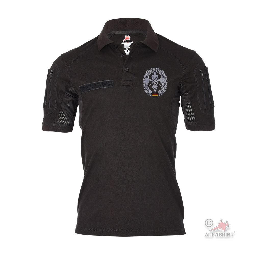 Tactical Polo ABC Abwehr GESTICKT Kompanie Bataillon ABCAbwBtl #44510