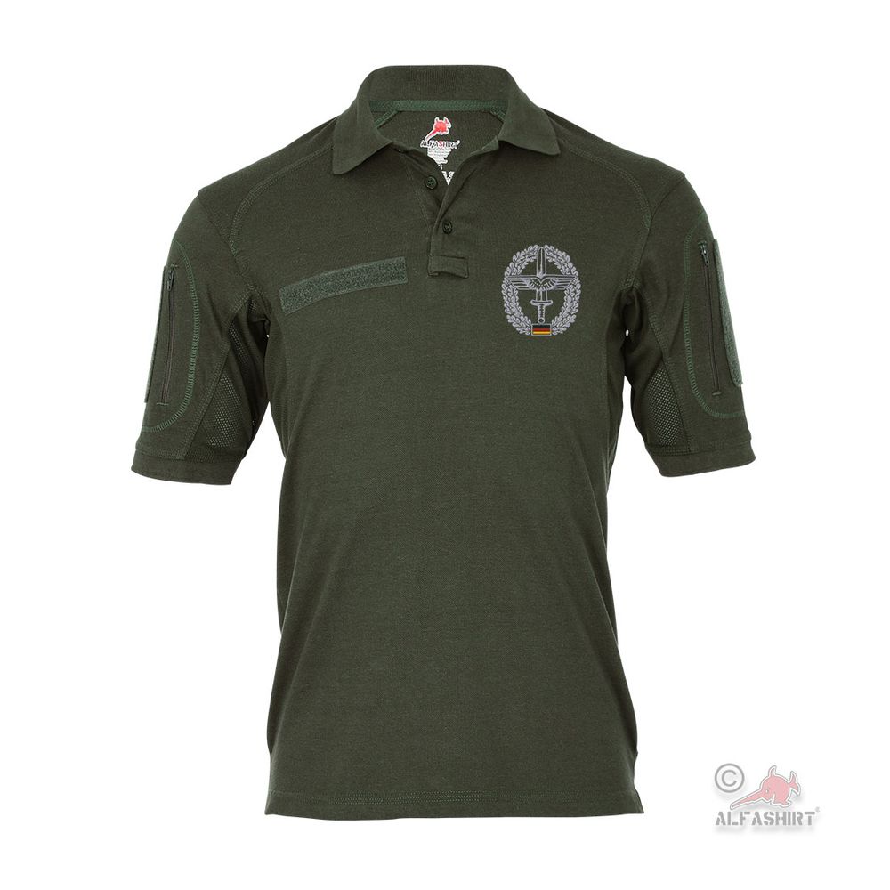 Tactical Polo Army Aviation EMBROIDERED Combat Helicopter Tiger #44504