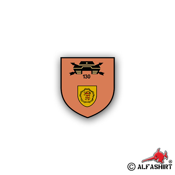 Sticker PzJgKp 130 Panzerjägerkompanie Sontra Army BW 6x7cm A1836