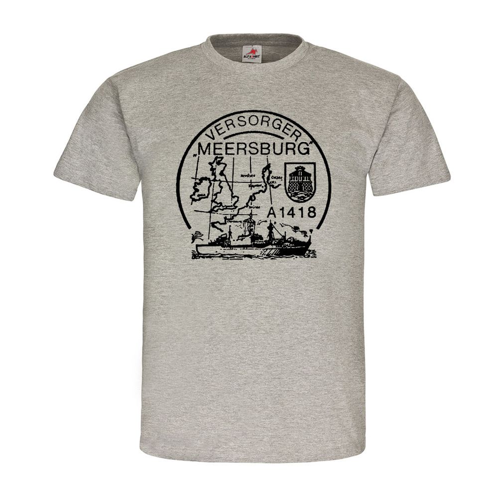 Versorger Meersburg A1418 Marine Schiff Lüneburg Klasse 701 T-Shirt #23810