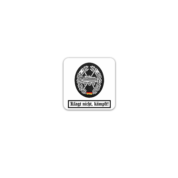 Sticker Beret Badge Tank Reconnaissance Army Reconnaissance 7x7cm A3188