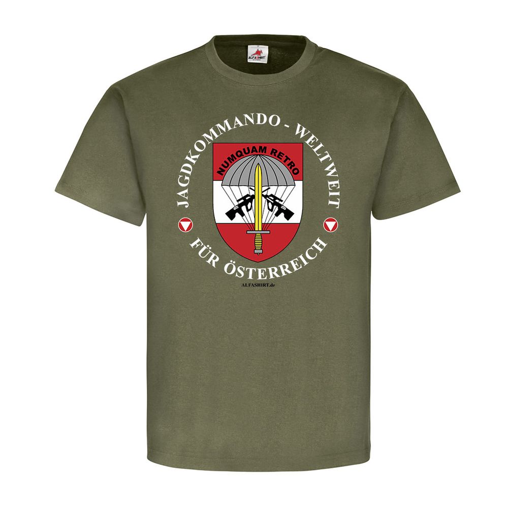 Jagdkommando Weltweit für Österreich JaKdo-Spezialeinheit-numquam retro #21784