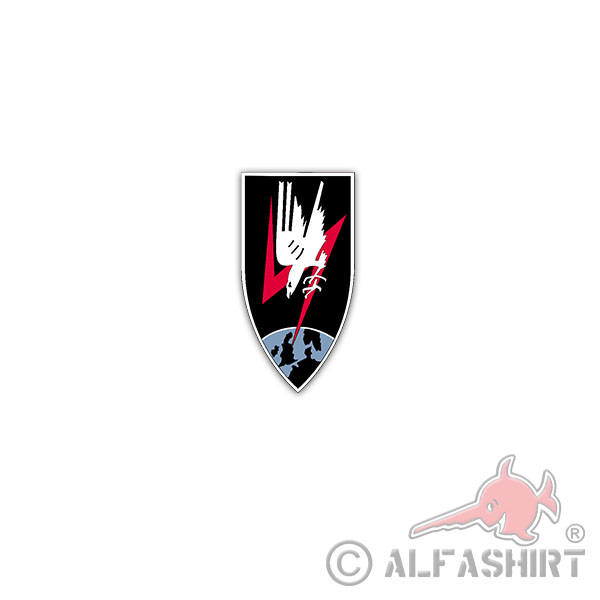 Sticker GebPzBtl 8 Mountain Battalion Panzerbrigade 7x7cm A2898