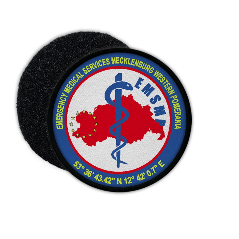 Patch EMSMP Rettungsdienst Mecklenburg-Vorpommern Notarzt Ostsee Schwerin #33056