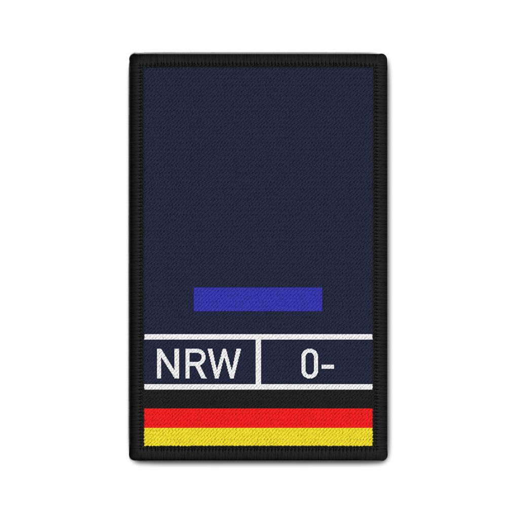 Patch Rank Patch Police Master Candidate Service Grade Badge 9.8x6cm # 30837