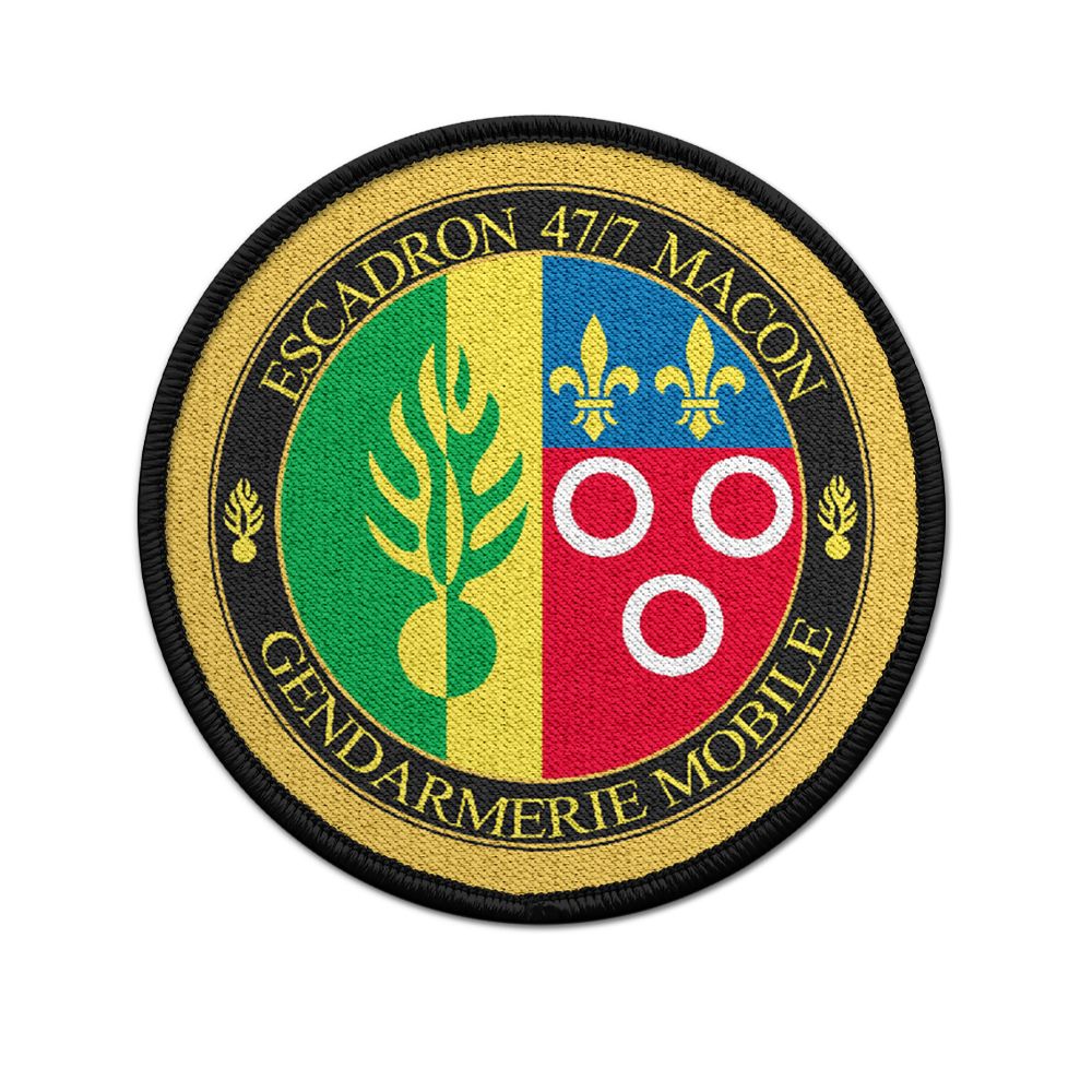 Patch EGM 47-7 Macon Escadron de Gendarmerie Mobile Frankreich #33970