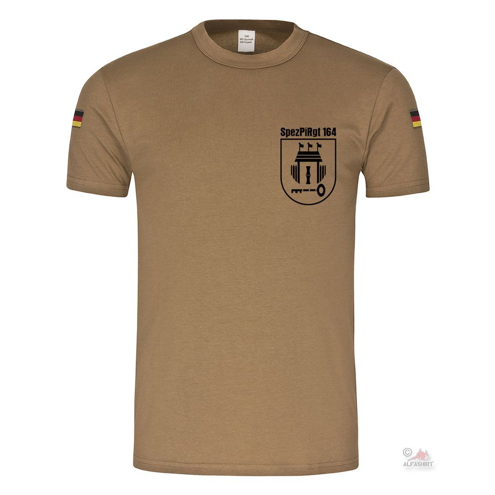 SPECIALIZED 164 Special Pioneer Regiment Husum Unit BW Tropical Shirt # 20112