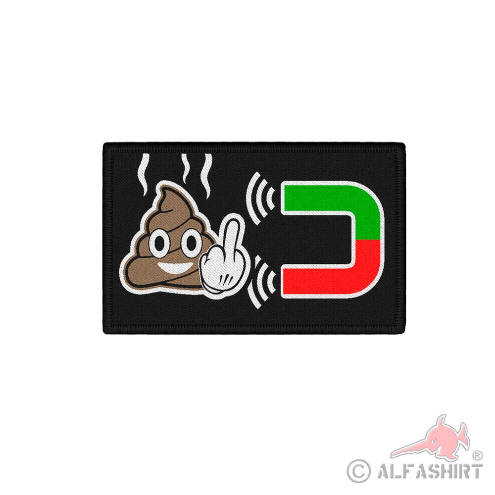 Patch Scheiße Magnet Arbeit Job Shit Aufnäher Problem Ausbilder #40244