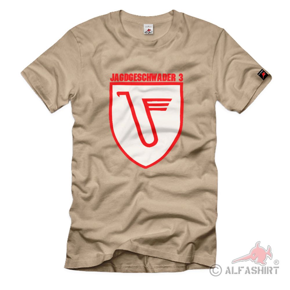 Jagdgeschwader 3 UDET LWaffe Luftwaffe Heer Jagdflieger - T Shirt #850