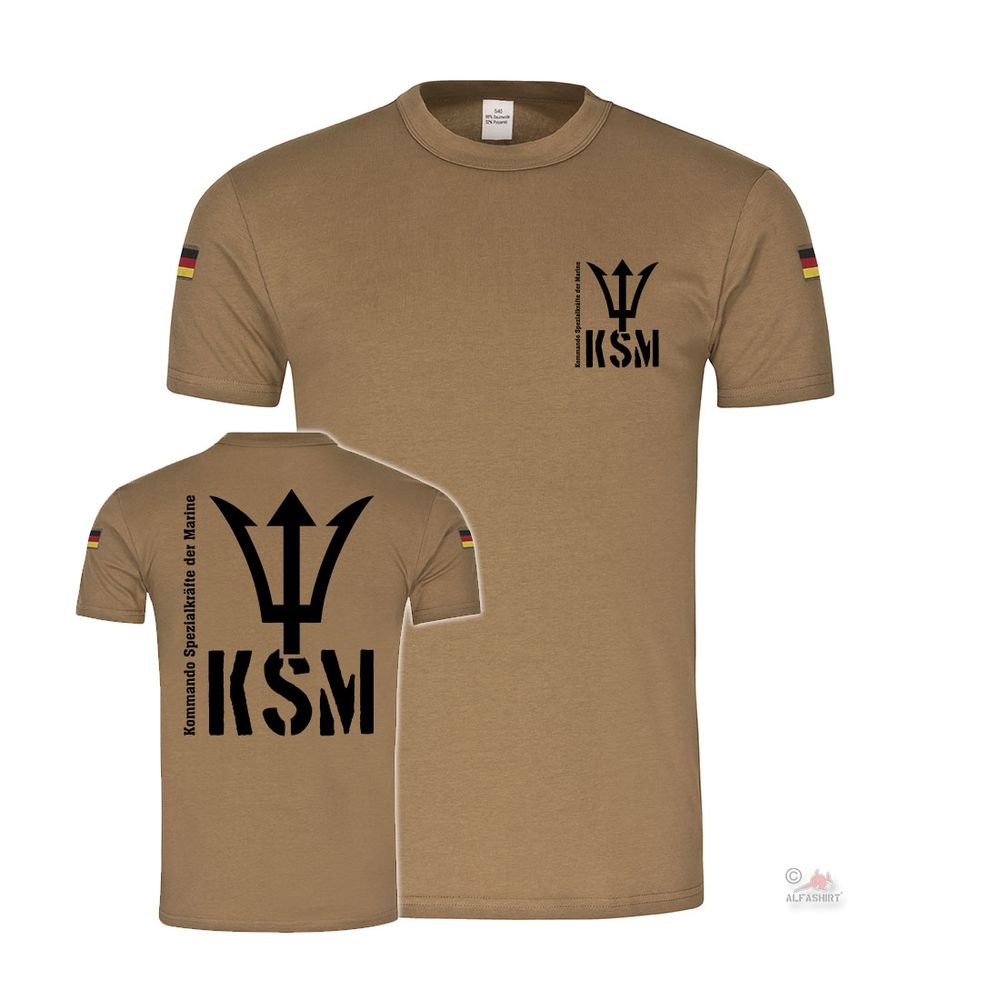 BW Tropen KSM Kommando Spezialkräfte der Marine Tropenshirt T-Shirt #44275