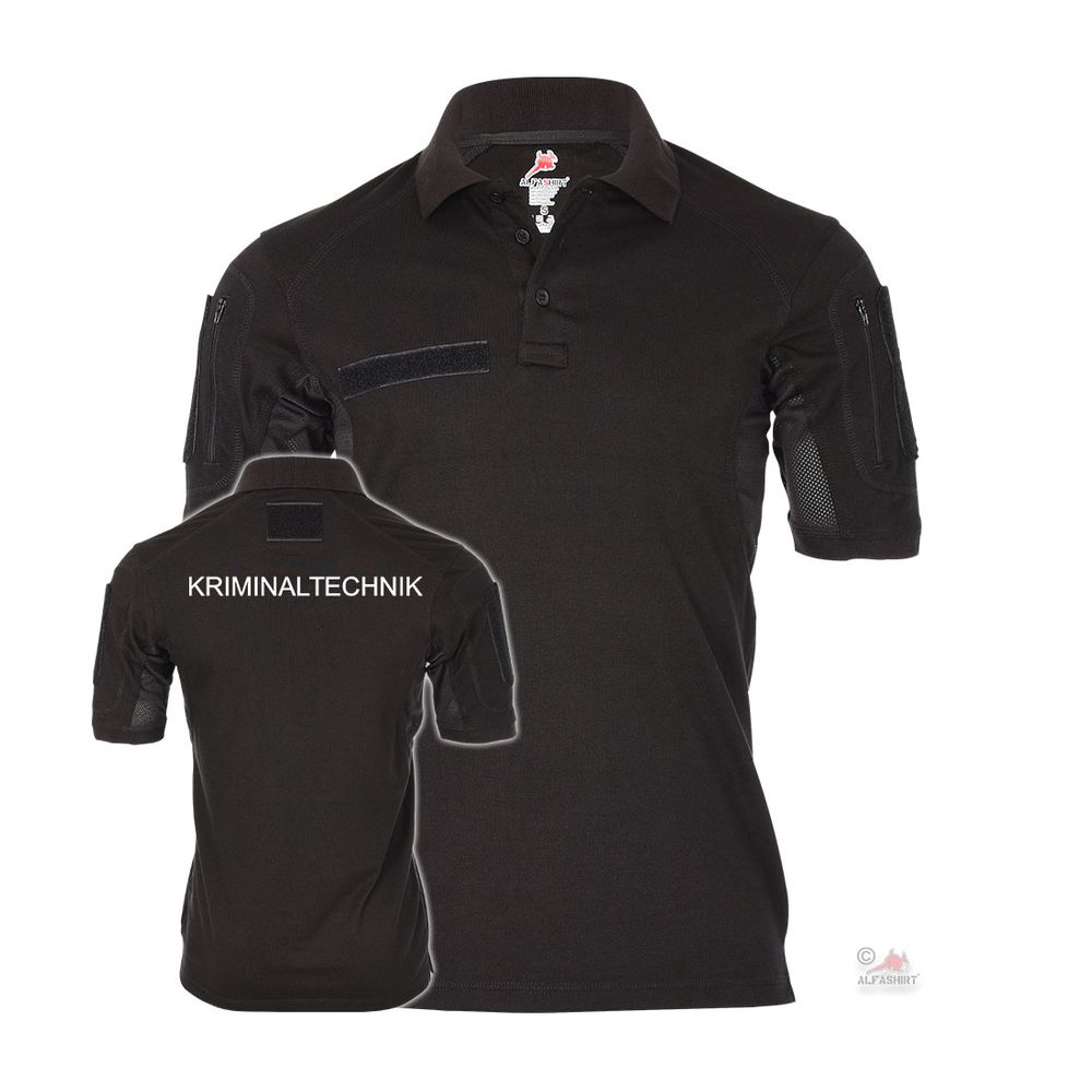 Tactical Polo Kriminaltechnik KT Spuren Spurenkunde KTU Polizei Poloshirt #30576