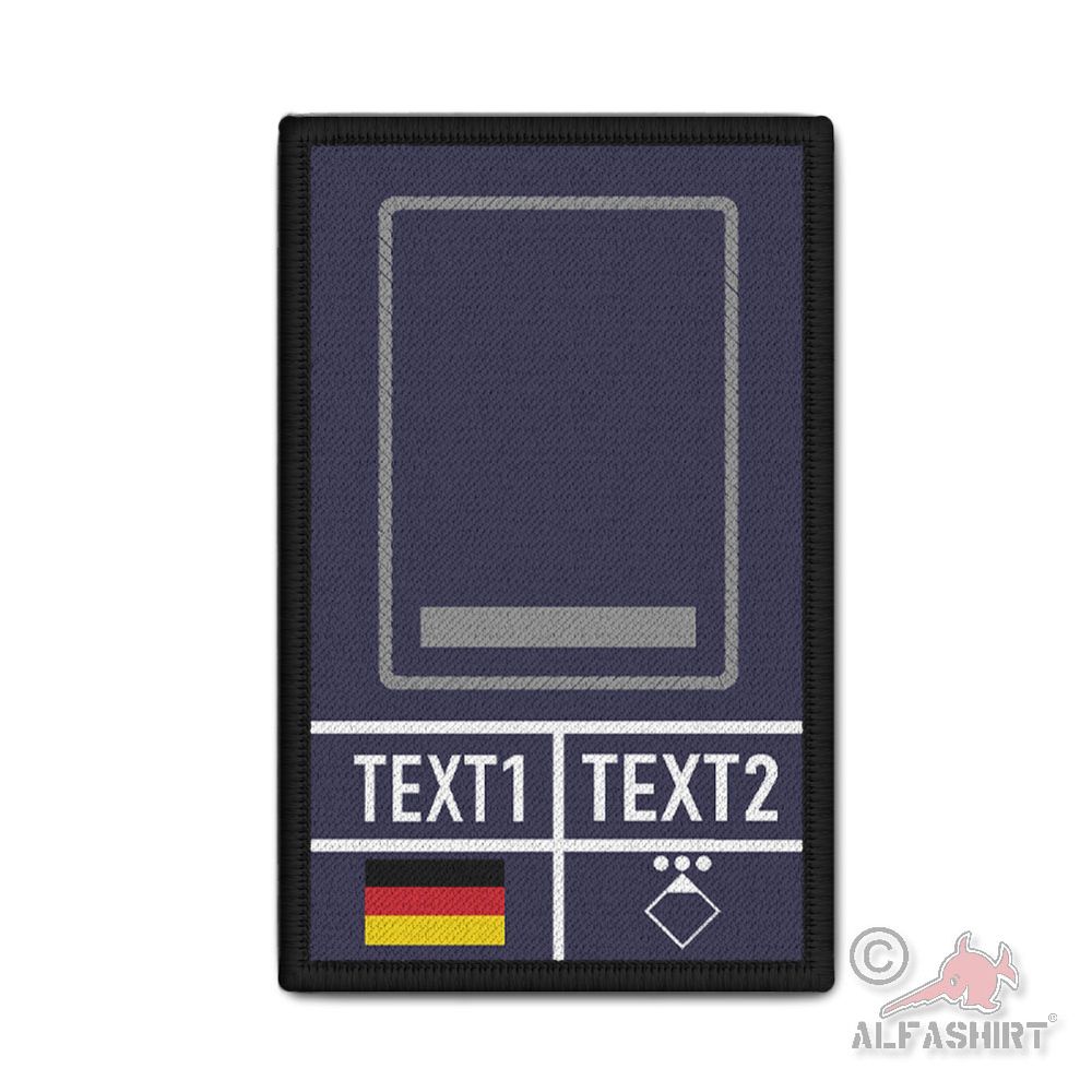 Patch Feuerwehr NRW Brandinspektor BI Dienstgrad Zugführer Zeichen #46177