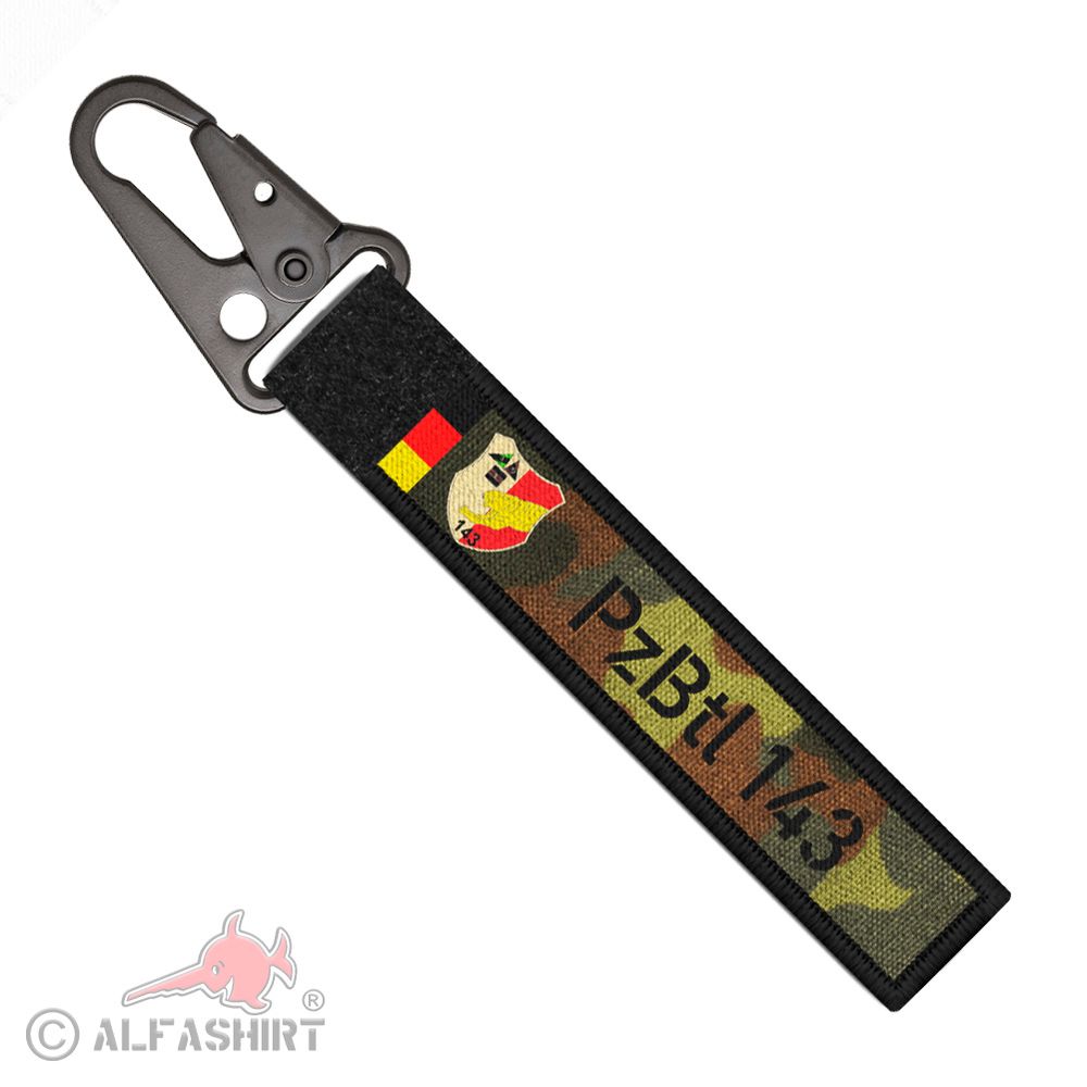 Tactical keychain PzBtl143 Bundeswehr Panzer Battalion 143 #39994