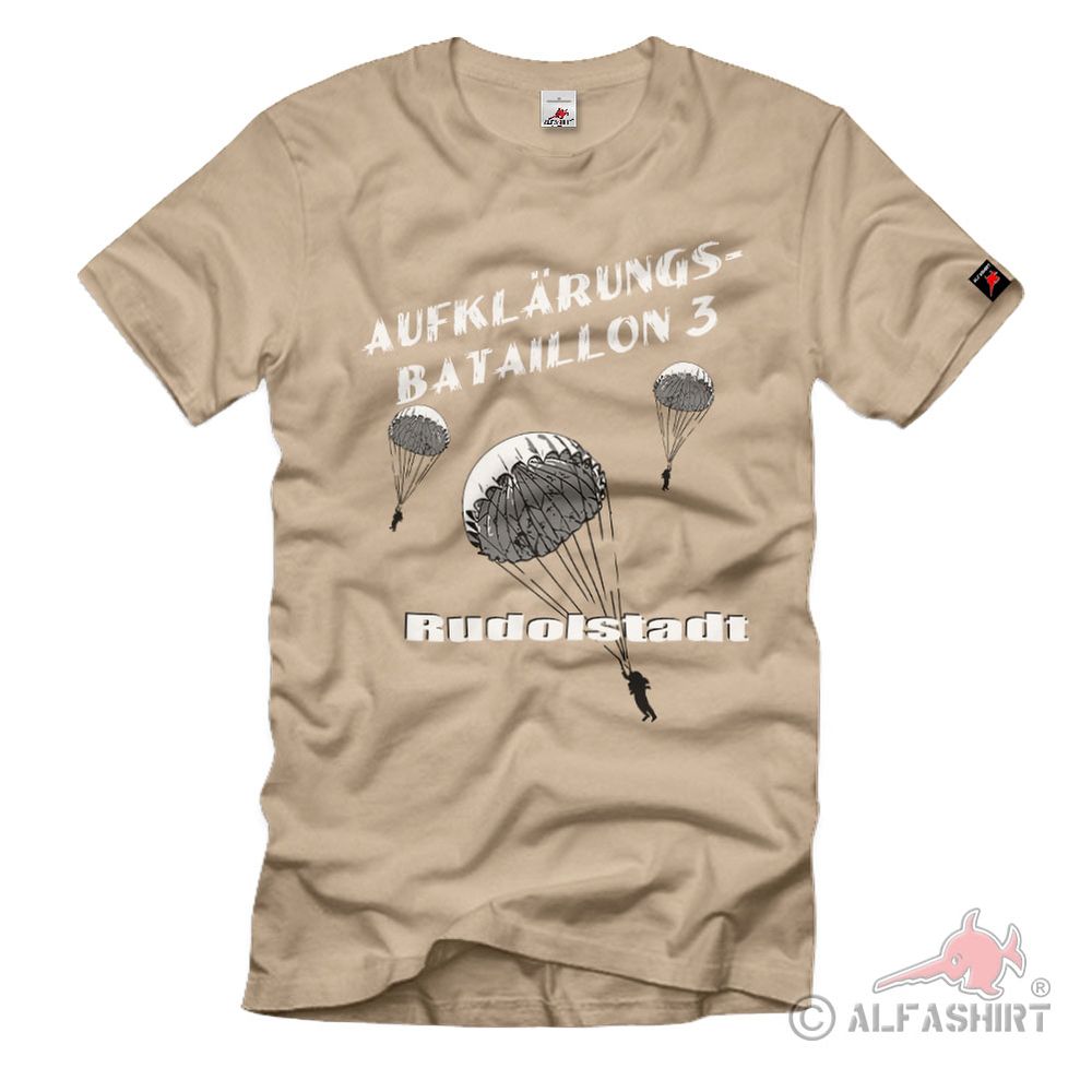 Aufklärungsbataillon 3 AB-3 NVA Soldat Einheit Rudolstadt T-Shirt #39293
