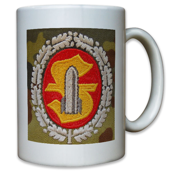 Abzeichen Munitions Fachpersonal MunPersFw Feldwebel BW - Tasse #10942