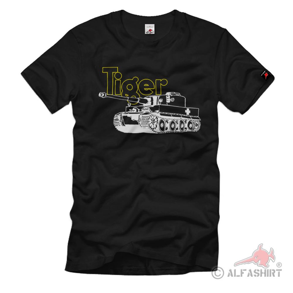 Panzerkampfwagen WH Militär WK Tiger Hauptbewaffnung T Shirt #2704