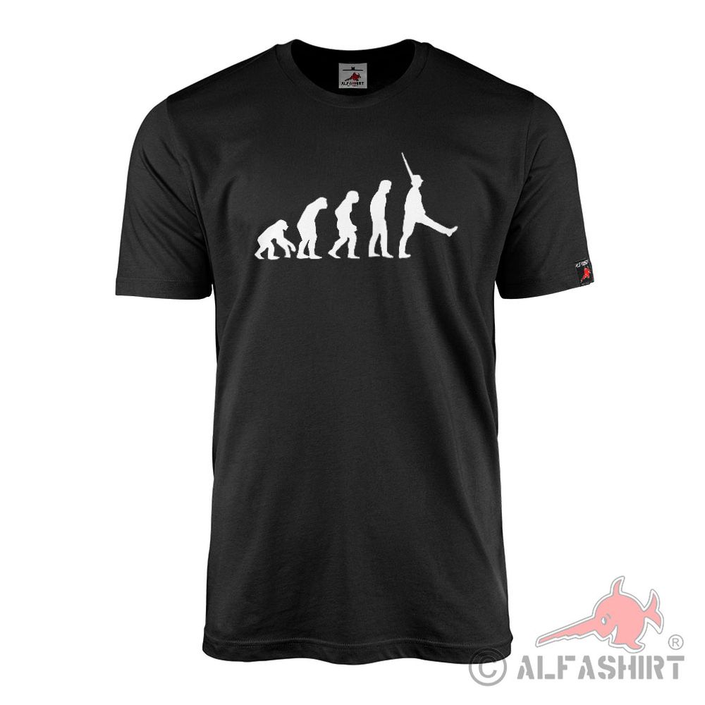 T-Shirt Evolution Soldat Dienst Pflicht Generation Entwicklung Militär #41585