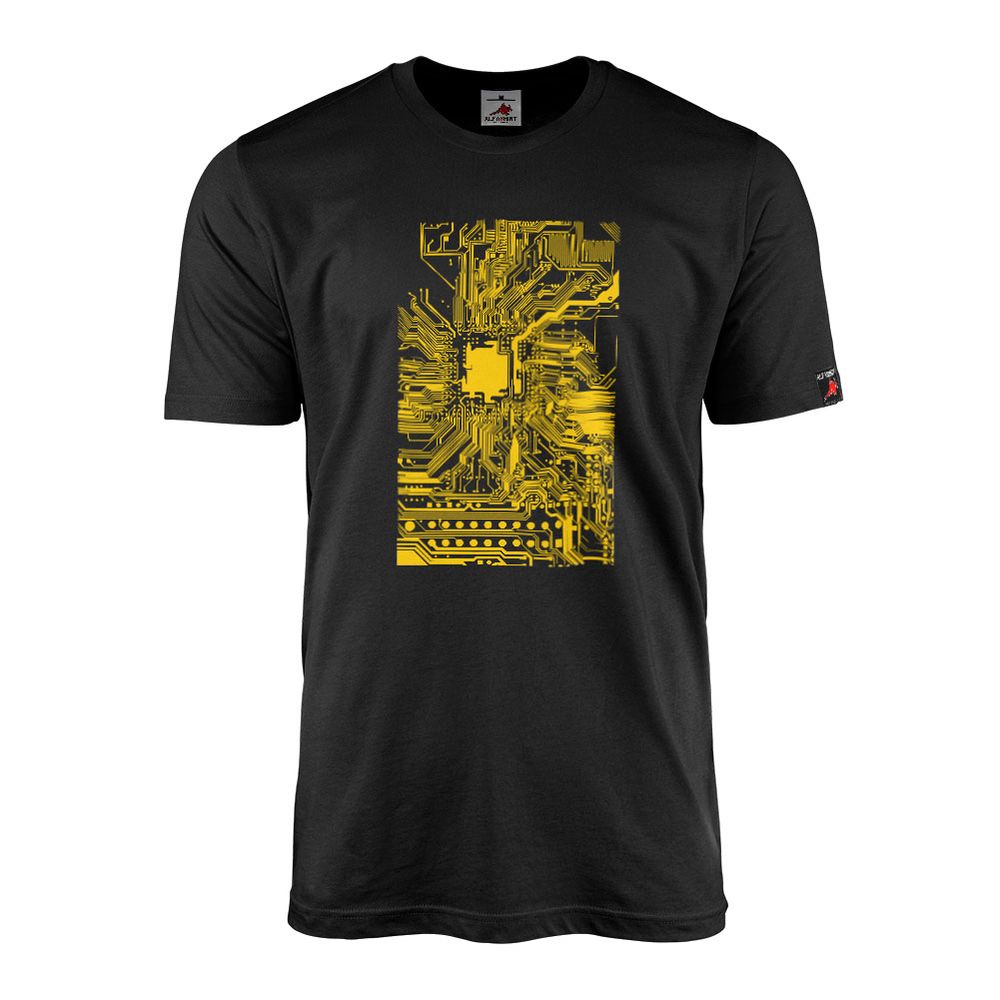 Leiterbahn Computer Mikroelektronik Elektrisch Leitende T-Shirt#27753
