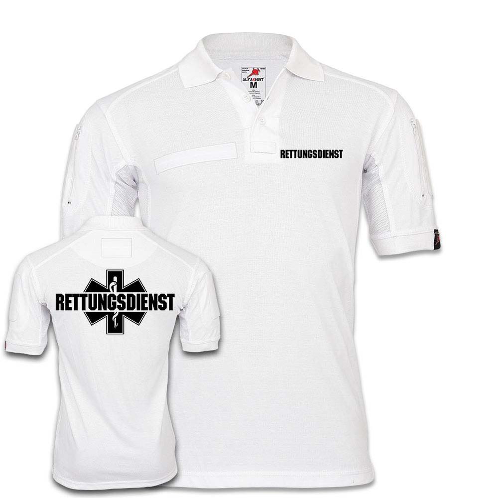 Tactical Polo Rettungsdienst Sani Sanitäter Notfall Mediziner Arzt #24709