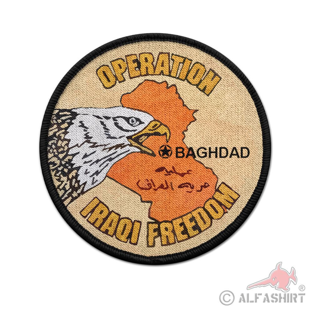 Patch - Operation Iraqi Freedom Iraq ISAF Baghdad Patch Military Eagle #24366